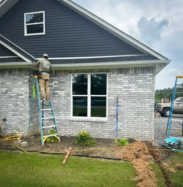 The R & S Seamless Gutter team is always there to help protect your home.